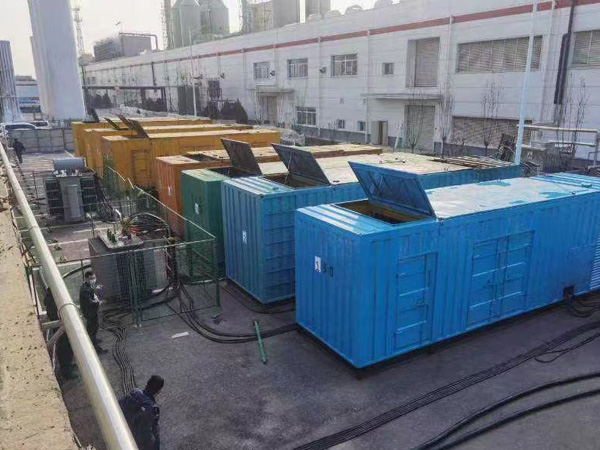 宜春柴油发电机出租案例展示